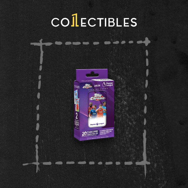 2026 Topps Soccer Chrome Premier League EPL Tin