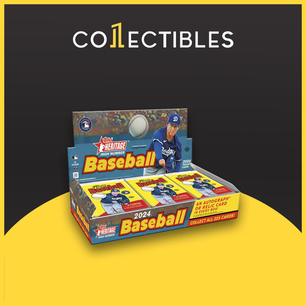 2024 Topps Heritage High Number Baseball Hobby Box