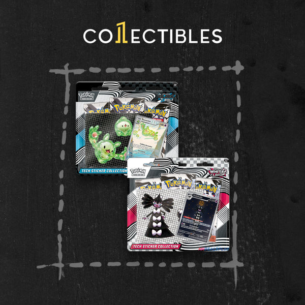Pokemon English TCG Scarlet & Violet: Black Bolt & White Flare Tech Sticker Collection