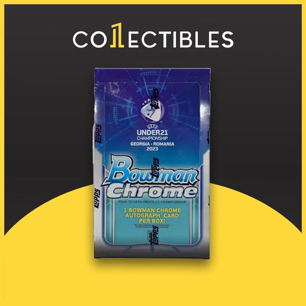 2022 Topps Bowman Chrome Road to UEFA U21 European Championship Soccer Hobby Box