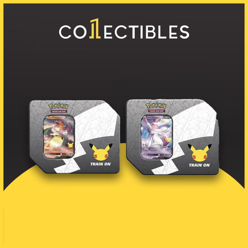 Pokemon English TCG 25th Anniversary: V-Tins
