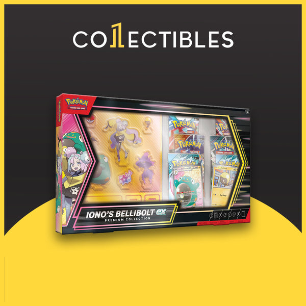 Pokemon English TCG: Iono’s Bellibolt ex Premium Collection