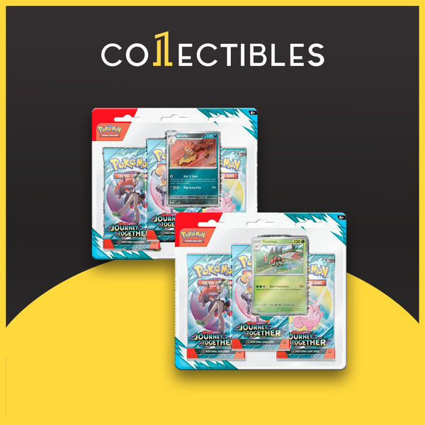 Pokemon English TCG Scarlet & Violet: Journey Together 3 Pack Blister