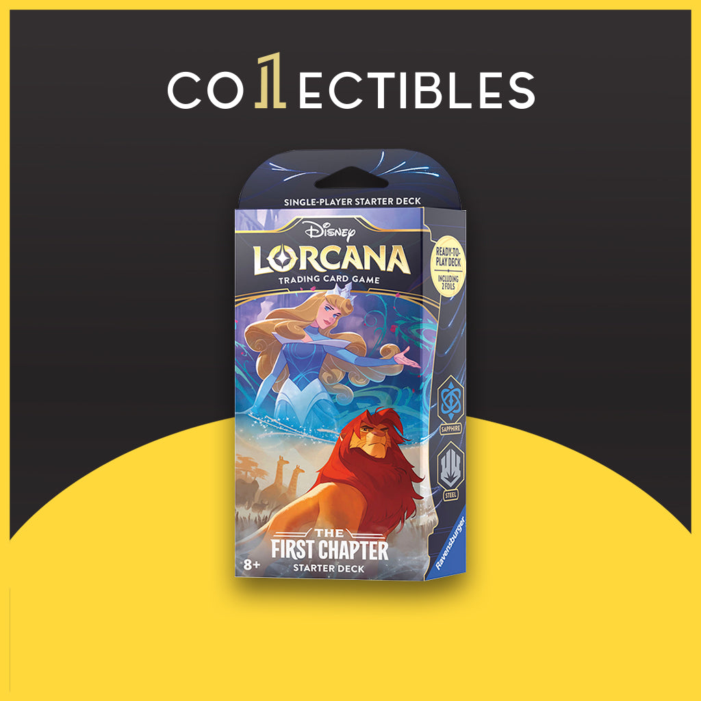 Disney Lorcana English: The First Chapter Starter Deck 1Collectibles Disney Lorcana English: The First Chapter Starter Deck 1Collectibles