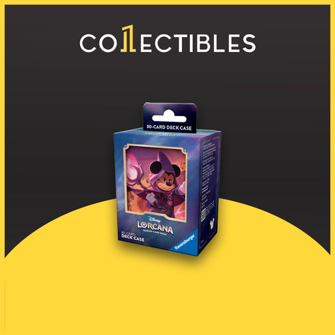 Disney Lorcana English: Mickey Mouse Wayward Sorcerer Deck Box