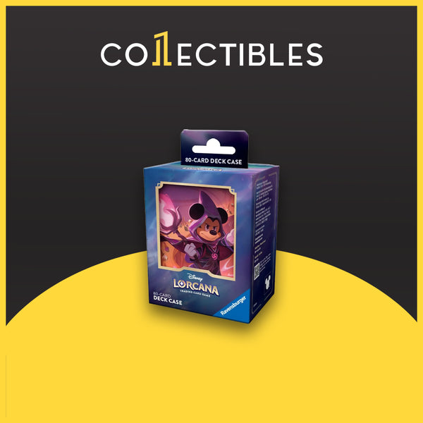 Disney Lorcana English: Mickey Mouse Wayward Sorcerer Deck Box