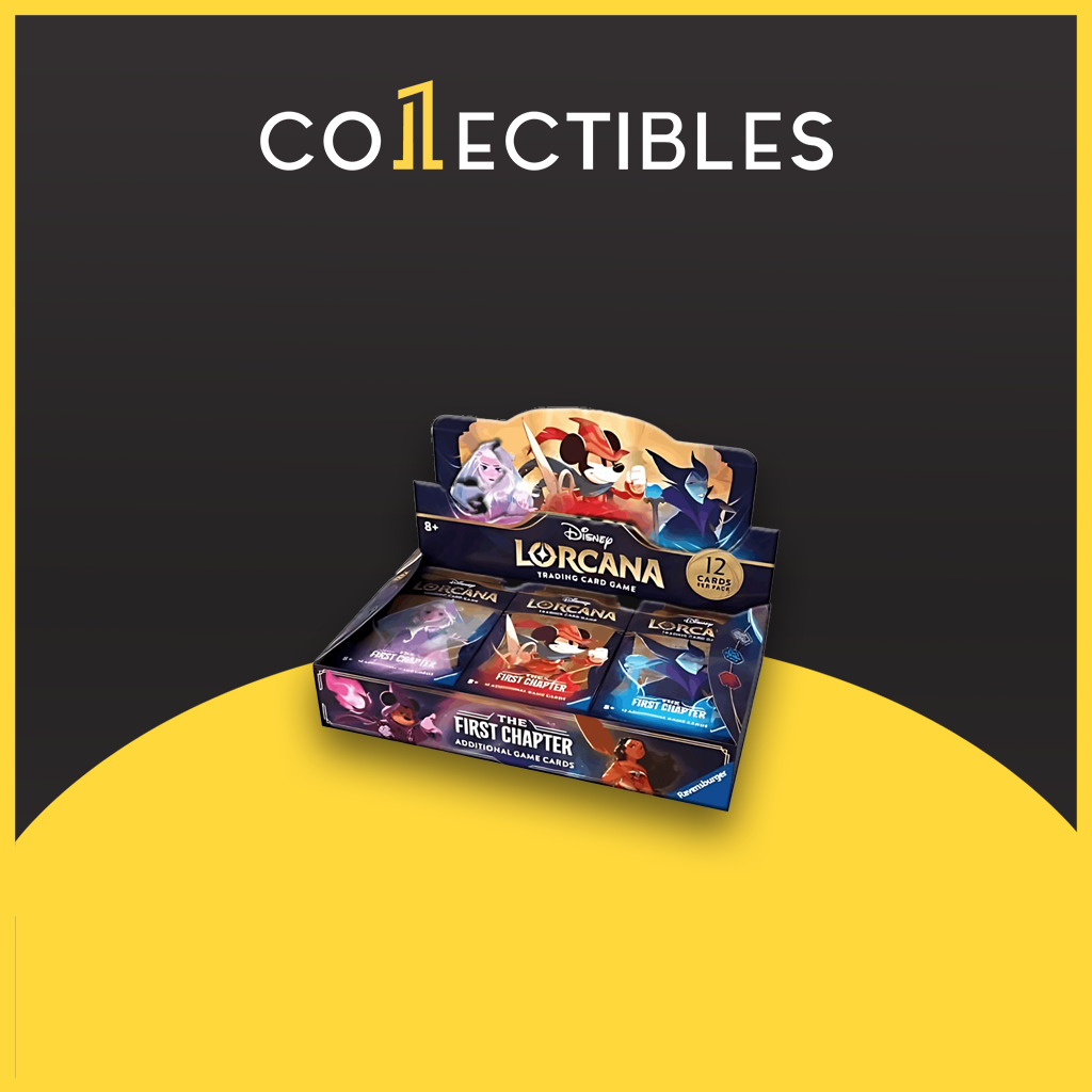 Disney Lorcana English: [Set 1] The First Chapter Booster Box –  1Collectibles