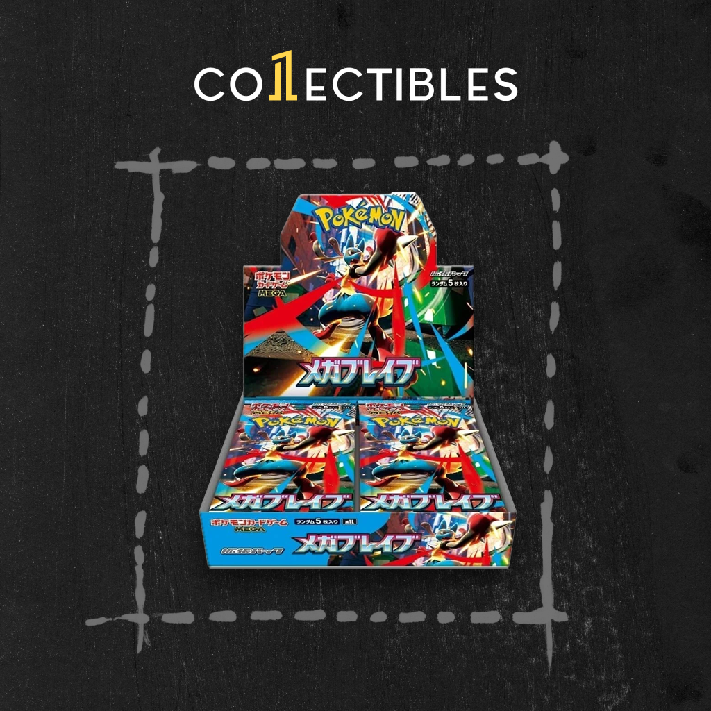 Pokemon Japanese TCG: [M1L] Mega Brave Booster Box – 1Collectibles