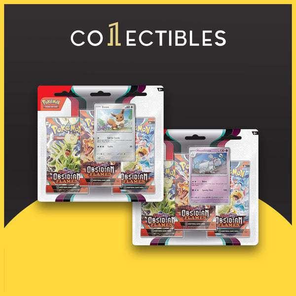 Pokemon English TCG Scarlet & Violet: Obsidian Flames 3 Pack Blister