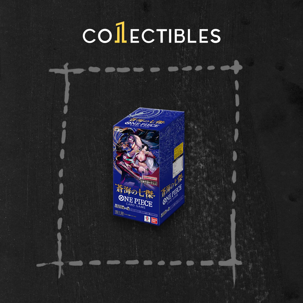 One Piece Card Game Japanese: [OP-14] The Azure Sea's Seven Booster Bo –  1Collectibles