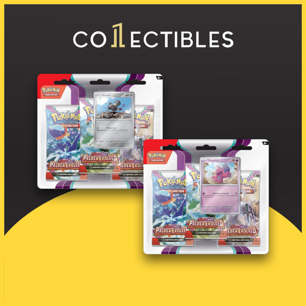 Pokemon English TCG Scarlet & Violet: Paldea Evolved 3 Pack Blister