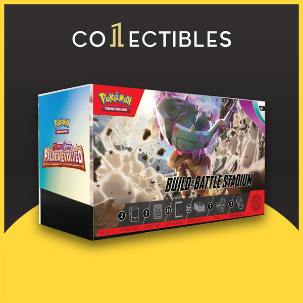 Pokemon English TCG Scarlet & Violet: Paldea Evolved Build & Battle Stadium