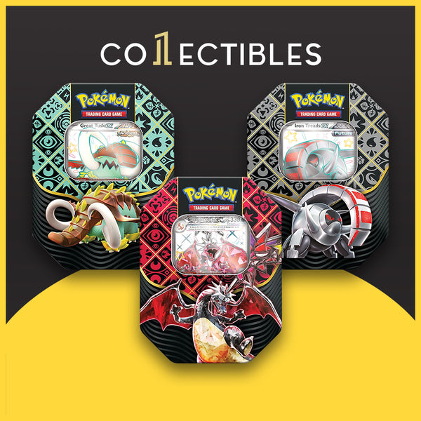Pokemon English TCG Scarlet & Violet: Paldean Fates Tin