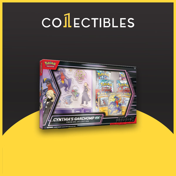 Pokemon English TCG: Cynthia’s Garchomp ex Premium Collection