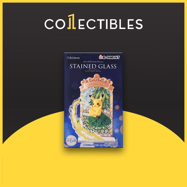 Re-Ment Pokemon Stained Glass Collection (Set of 6)