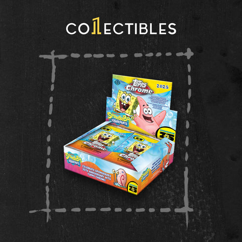 2025 Topps Chrome SpongeBob SquarePants 25th Anniversary Hobby Box