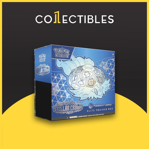 Pokemon English TCG Scarlet & Violet: Stellar Crown Elite Trainer Box