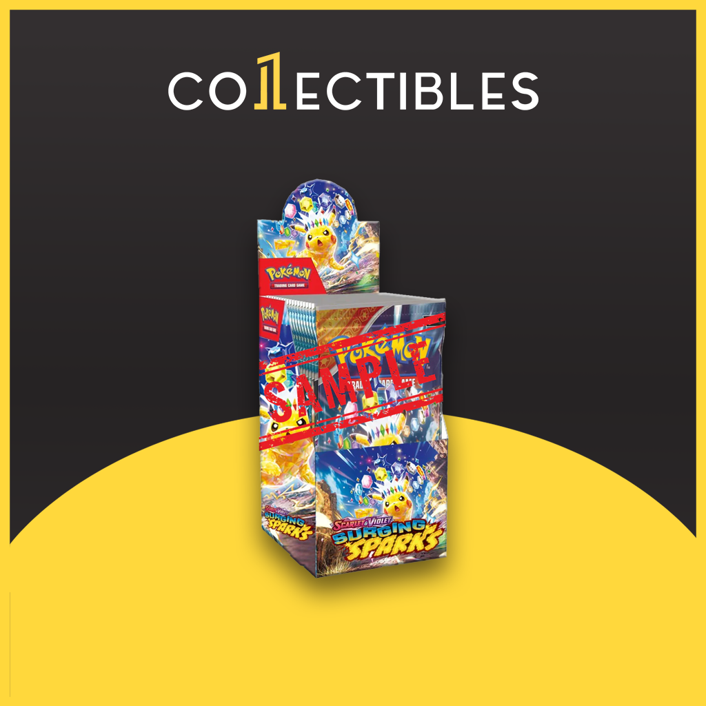 Pokemon English TCG Scarlet & Violet: Surging Sparks Half Booster Box 1Collectibles Pokemon English TCG Scarlet & Violet: Surging Sparks Half Booster Box 1Collectibles