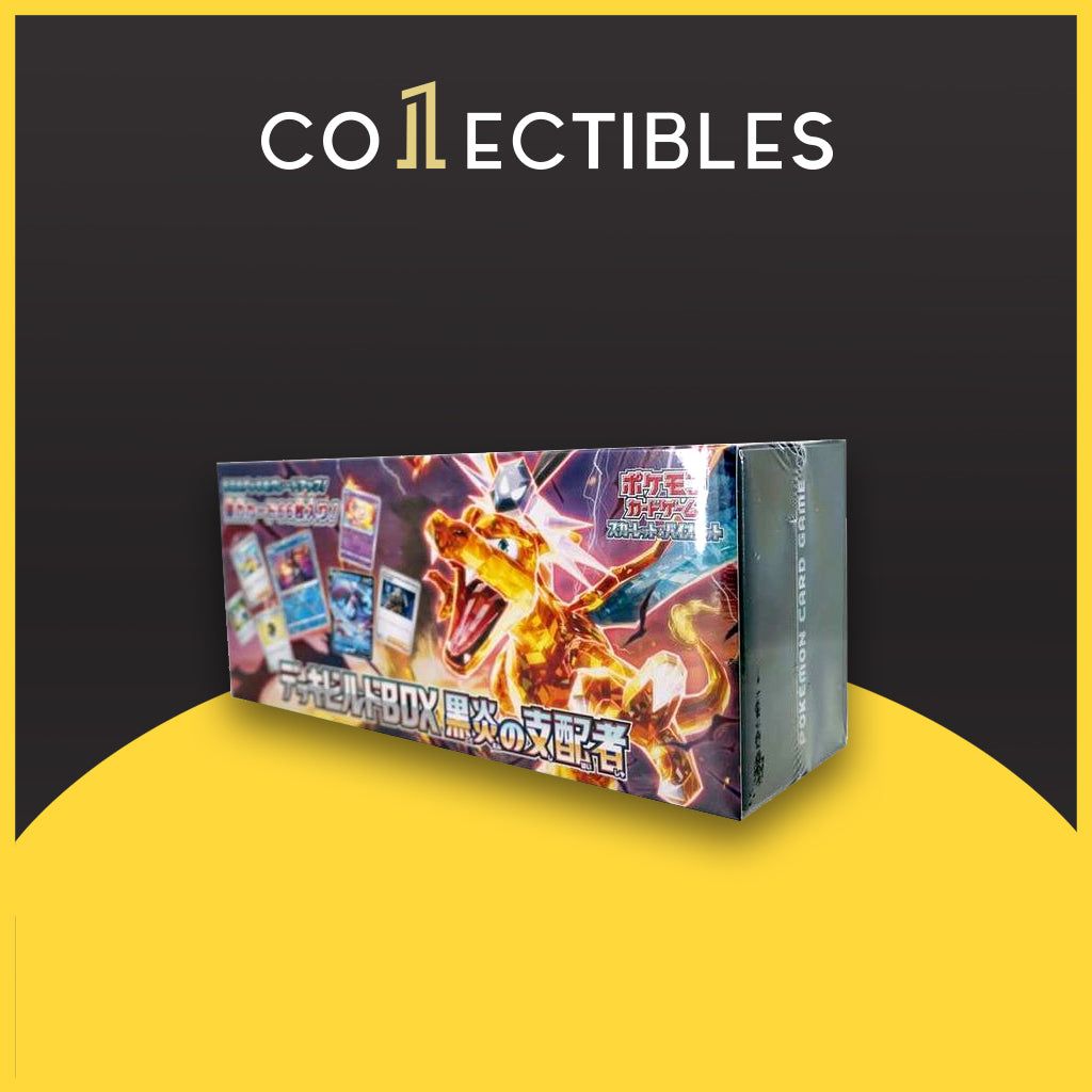 Pokemon Japanese TCG: Ruler of the Black Flame Deck Build Box 1Collectibles Pokemon Japanese TCG: Ruler of the Black Flame Deck Build Box 1Collectibles