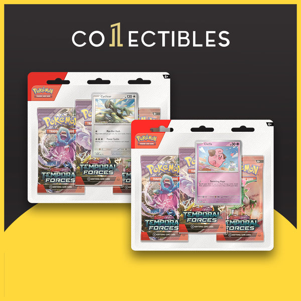 Pokemon English TCG Scarlet & Violet: Temporal Forces 3 Pack Blister