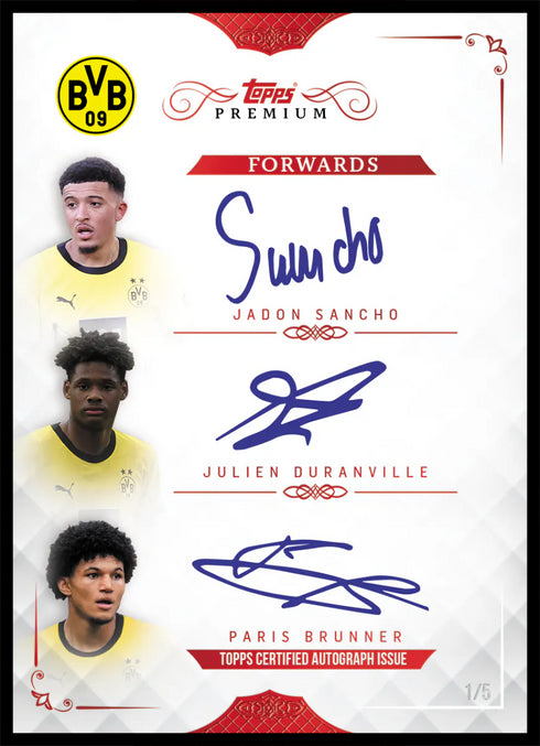 2023-24 Topps Soccer Borussia Dortmund Premium Box