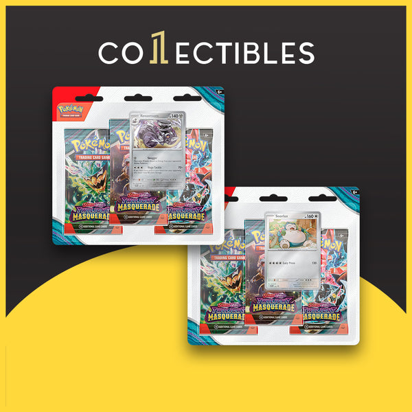 Pokemon English TCG Scarlet & Violet: Twilight Masquerade 3 Pack Blister