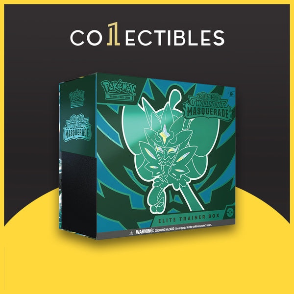 Pokemon English TCG Scarlet & Violet: Twilight Masquerade Elite Trainer Box (ETB)