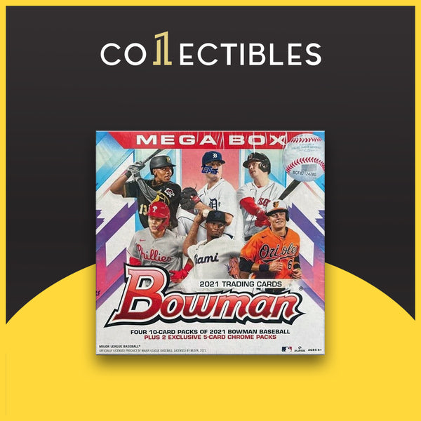 2021 Topps Baseball Bowman Chrome MLB Mega Box