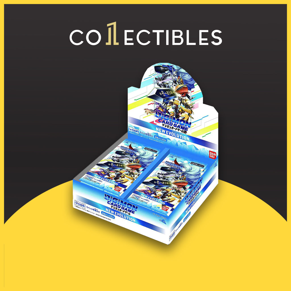 why are digimon cards so expensive Digimon Card Game Japanese: [BT-01] New Evolution Booster Box –  1Collectibles