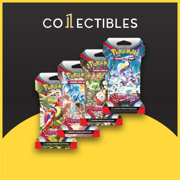 Pokemon English TCG Scarlet & Violet Sleeved Booster