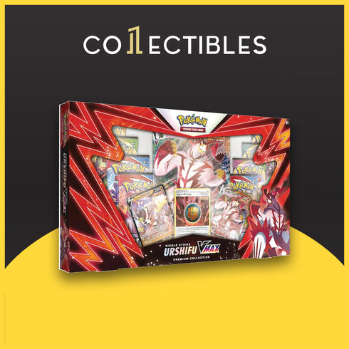 Pokemon English TCG: Single Strike Urshifu VMAX and Rapid Strike Urshifu VMAX Premium Collections