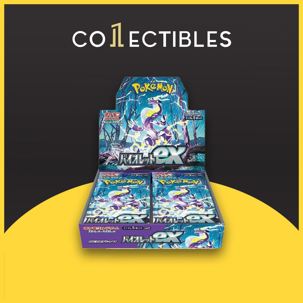 pokemon violet ex booster box Pokemon Japanese TCG: [SV1V] Violet EX Booster Box – 1Collectibles