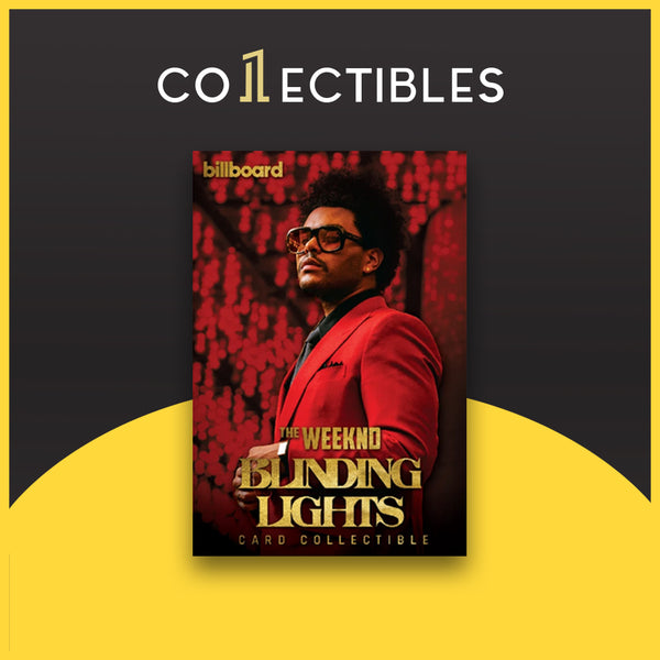 The Weeknd Blinding Lights Billboard Trading Card