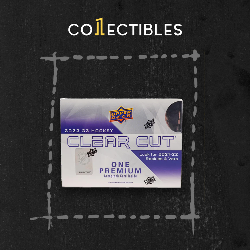 2022-23 Upper Deck Hockey Clear Cut Hobby Box
