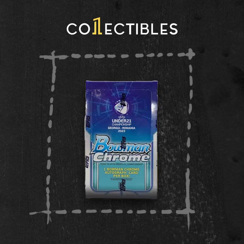 2022 Topps Bowman Chrome Road to UEFA U21 European Championship Soccer Hobby Box