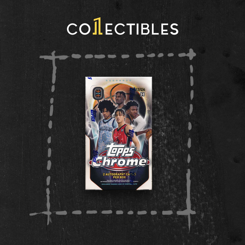 2023-24 Topps Basketball Chrome Overtime Elite Hobby Box