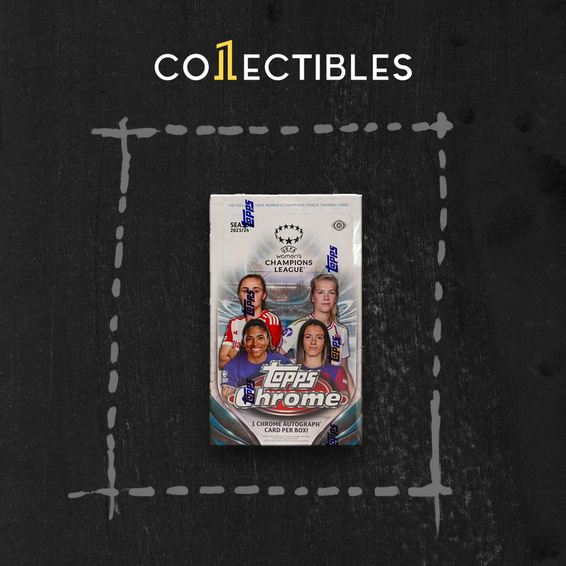 2023-24 Topps Chrome UEFA Women's Champions League Soccer Hobby Box