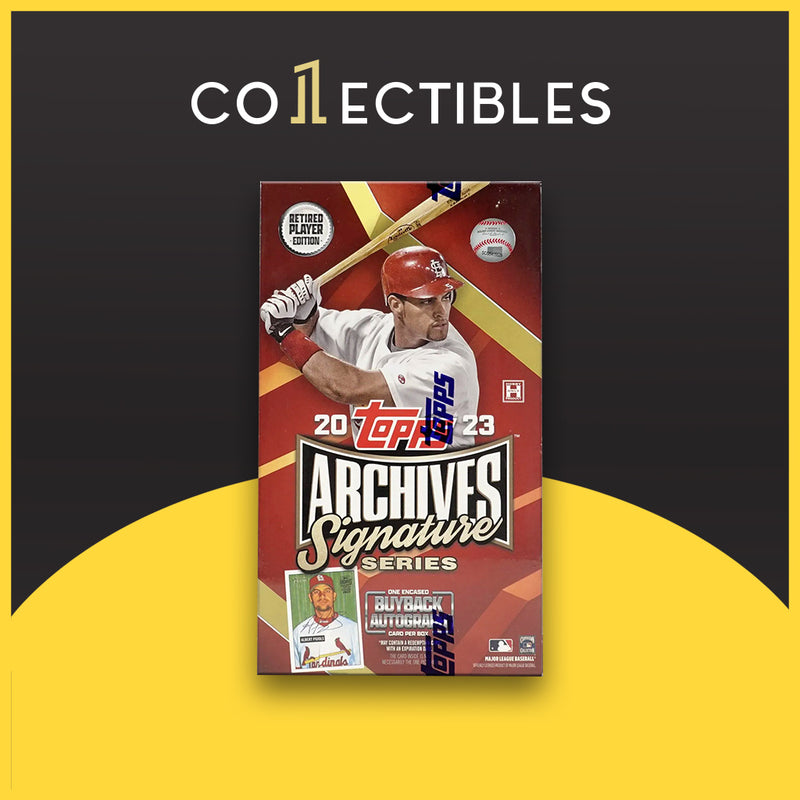 2023 Topps Baseball Archives Signature Series Retired Player Edition