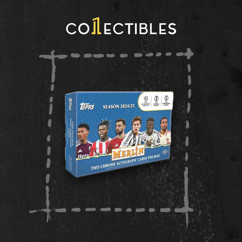 2024-25 Topps Chrome Merlin UEFA Club Competitions Soccer (UCC) Breaker Delight Box