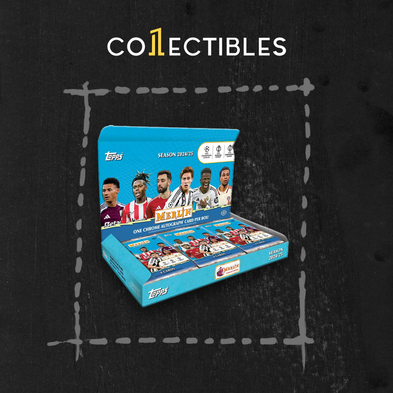 2024-25 Topps Chrome Merlin UEFA Club Competitions (UCC) Soccer Hobby Box