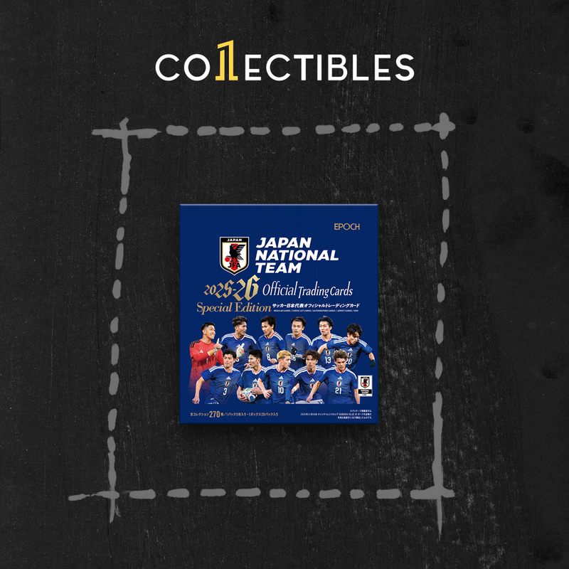 2025-26 Epoch Japan National Soccer Team Special Edition Official Trading Card Box