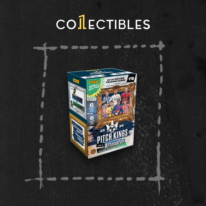 2025-26 Panini Soccer Pitch Kings International Value Box