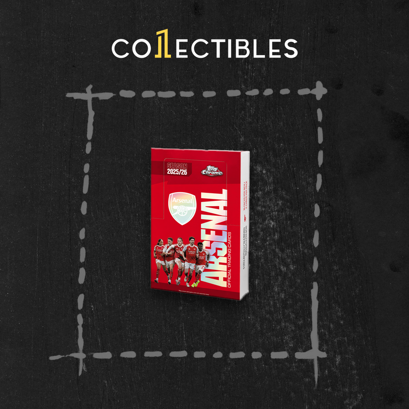 2025-26 Topps Soccer Arsenal Chrome Hobby Box