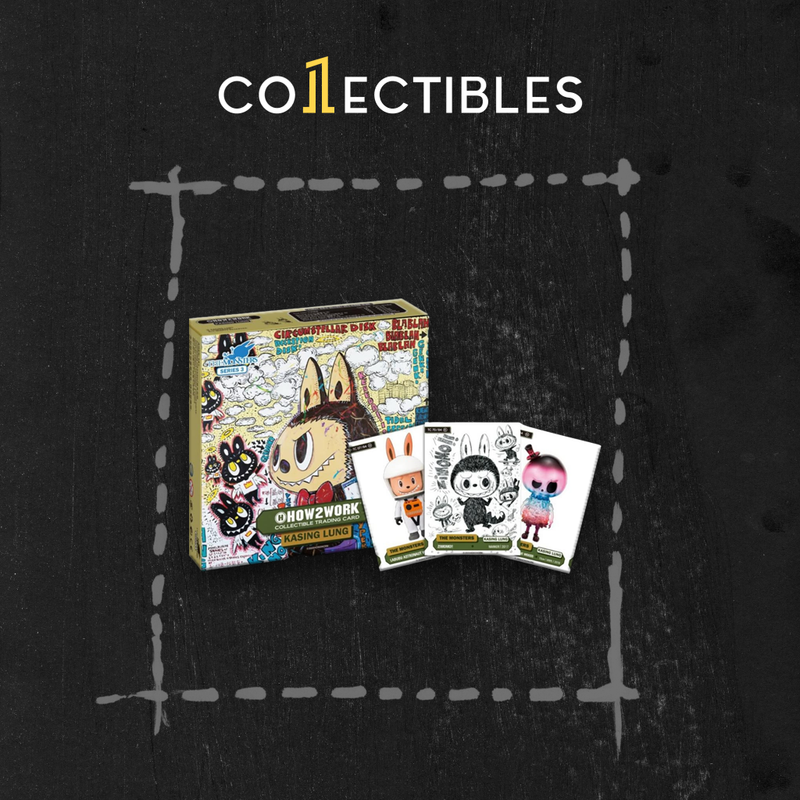 2025 HOW2WORK The Monster Labubu Series 3 Collectible Trading Card Box