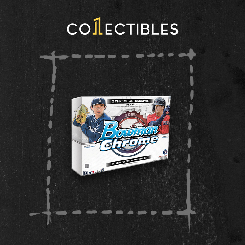 2025 Topps Baseball Bowman Chrome Hobby Box