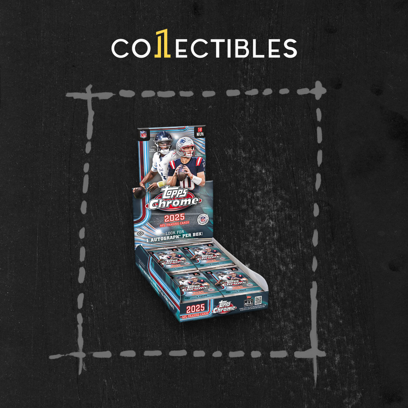 2025 Topps Football Chrome NFL Hobby Box