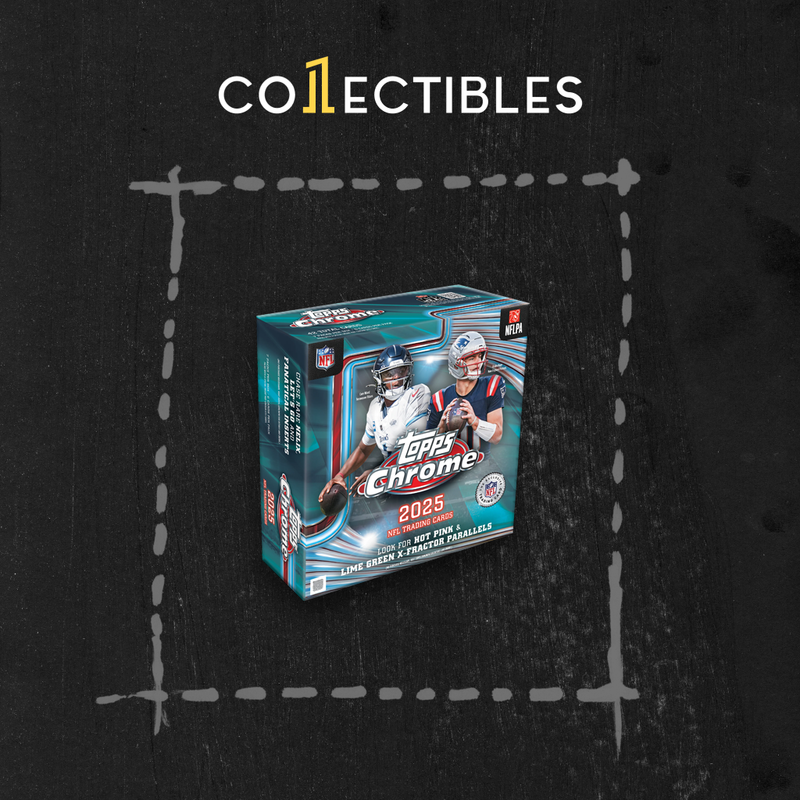 2025 Topps Football Chrome NFL Mega Box