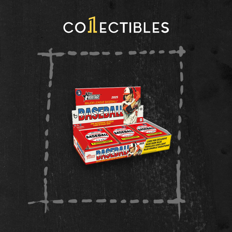 2025 Topps Heritage Baseball Hobby Box