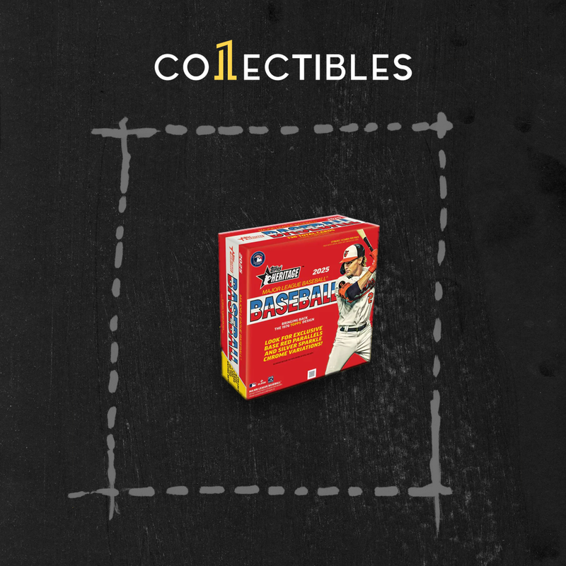 2025 Topps Heritage Baseball Mega Box