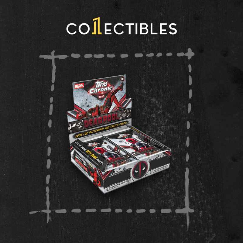 2025 Topps Marvel Deadpool Chrome Hobby Box – 1Collectibles